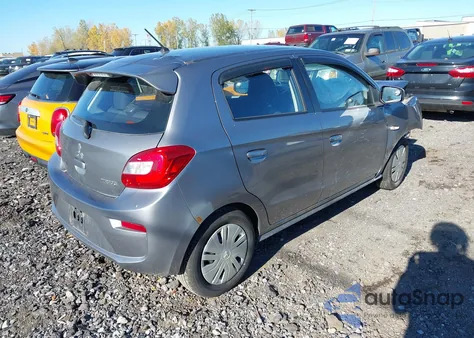 2017 Mitsubishi Mirage Es из США, поврежденный, VIN ML32A3HJ6HH014490